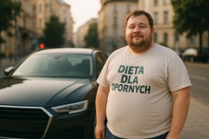 Dobre auto, brzuch i niski testosteron - co je łączy? Facet po trzydziestce.