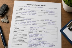Protokół przekazania samochodu - wzór i kiedy warto go mieć