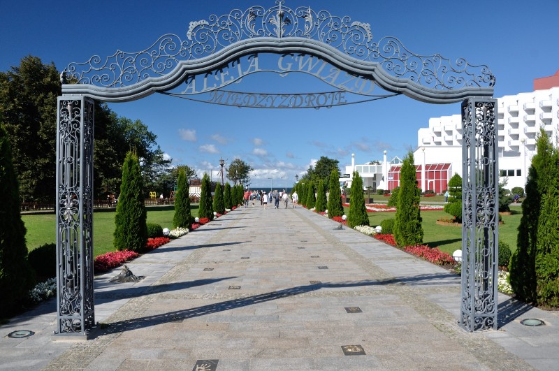 Promenada Gwiazd w Międzyzdrojach.
