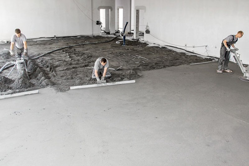 Zbrojenie posadzki betonowej