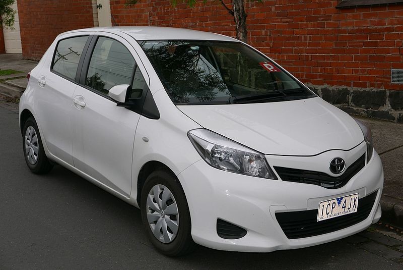 Generacje Toyoty Yaris