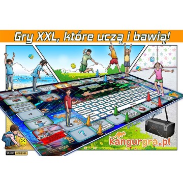 gra xxl bezpieczni w sieci dla dzieci do skakania, nauki i zabawy