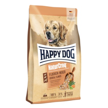 Happy Dog Premium NaturCroq Flocken Mixer, płatki zbożowe - 2 x 1,5 kg