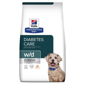 Hill's Prescription Diet w/d Diabetes Care z kurczakiem - 1,5 kg