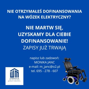 Elektryczny wózek inwalidzki z Aktywnego Samorządu za darmo!