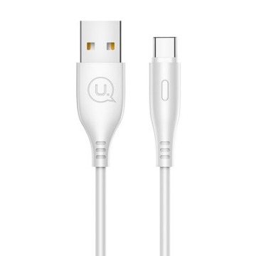 Kabel USB-C Usams U18 1 m Biały