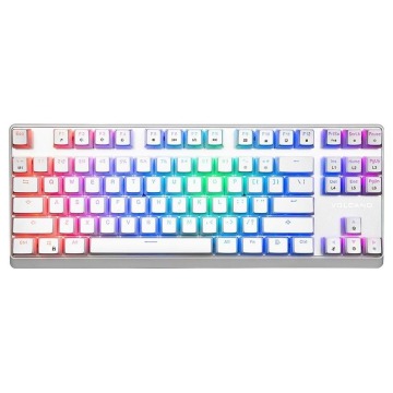 Modecom Volcano Lanparty RGB Pudding Edition White... - Klawiatury - Bielsko-Biała